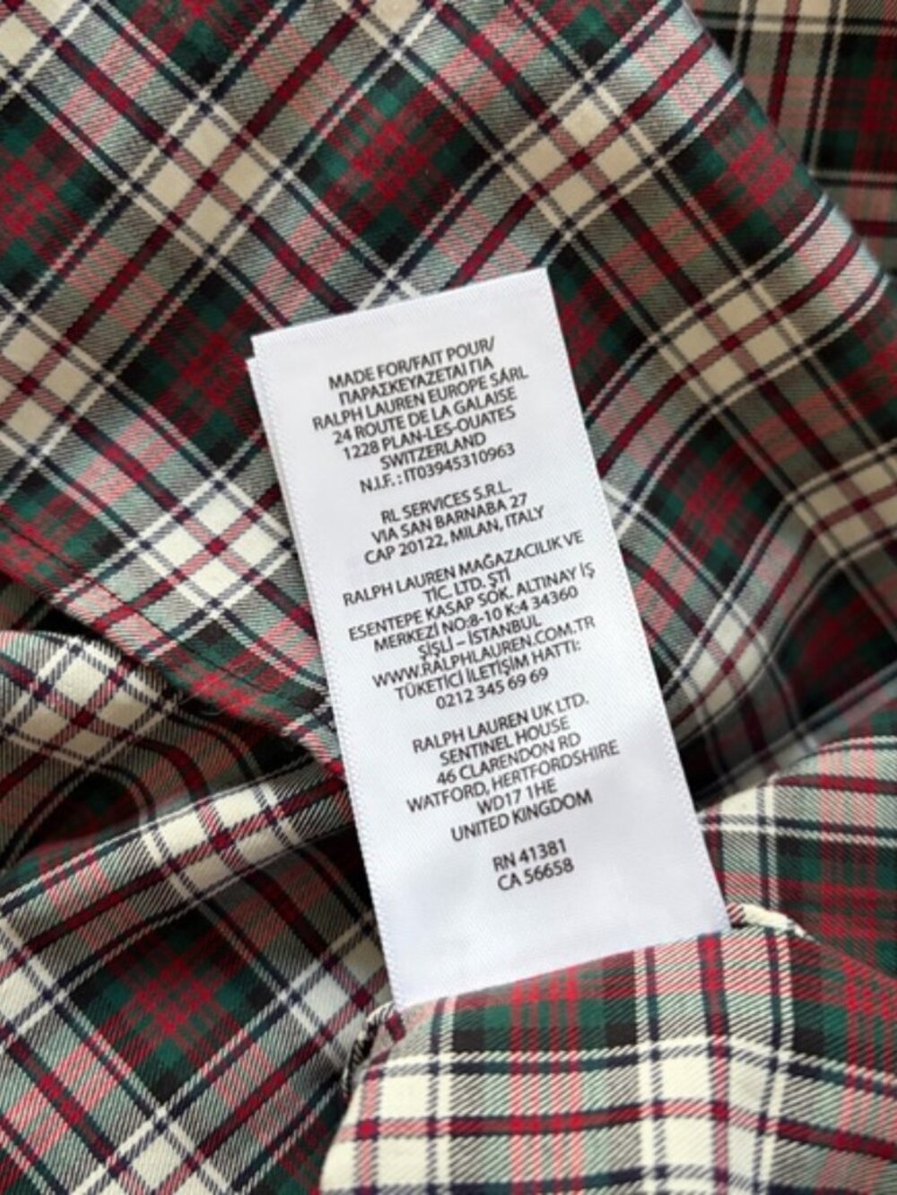 Polo Ralph Lauren Men's Long Sleeve Oxford Button Up Shirt Plaid New size XL - Picture 12 of 13